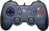 Logitech F310 Wired Gamepad Controller USB PC Mac Grey Blue 1.8m Cord view 2