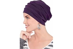HEADCOVERS UNLIMITED Slouchy Snood Hat - The Original 100% Cotton Slouchy Beanie