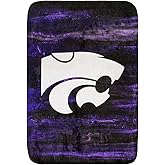 College Covers Everything Comfy Kansas State Wildcats Color Swept Soft Throw Blanket, 42" x 60"