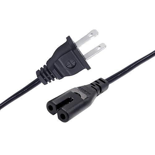 12ft Power Cord for Xbox One X Game Console Prong Power Cord