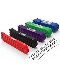 POWER GUIDANCE Pull Up Assist Bands - Heavy Duty Resistance Band - Mobility & Powerlifting Bands - by Perfect for Body Stretching, Powerlifting, Resistance Training