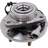 MACEL 515066 Front Wheel Hub Bearing Assembly | Compatible with 04-07 Infiniti QX56, 05-07 Nissan Armada, 04 Pathfinder/Armada, 04-07 Titan, 6 Lugs ABS
