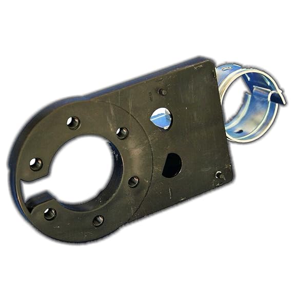 1 Anhänger Anbauplatte Steckdose Halterung für 7 & 13-polige DOSE AHK ...