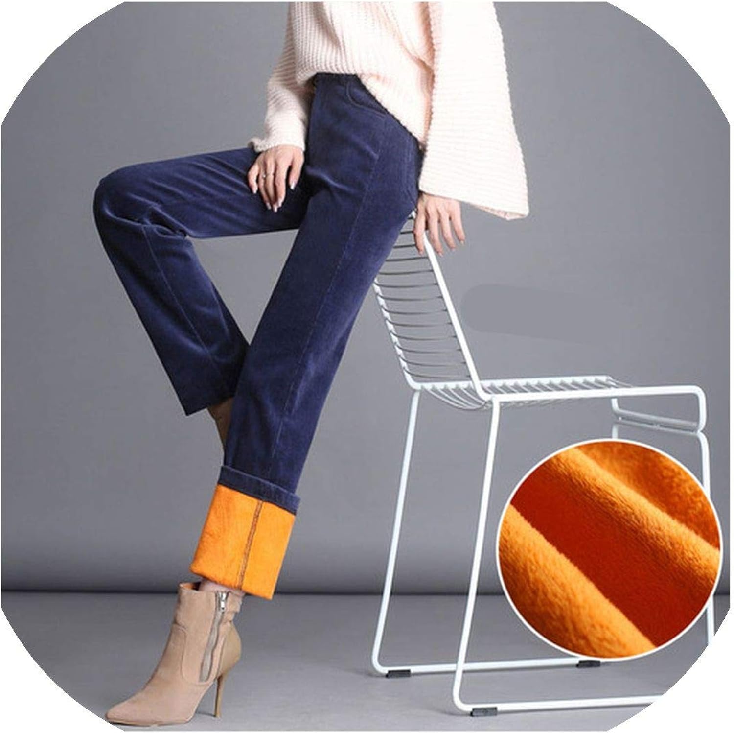 women's thick corduroy pants