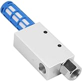 CYTGOUPER CV-15HS Venturi Vacuum Pump,Aluminum Alloy Vacuum Generator(RP1/4 Diameter) for Effective Negative Pressure Suction Cups
