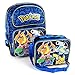 Pokemon 16 inch Backpack and Lunch Box Set (Pokemon Blue)