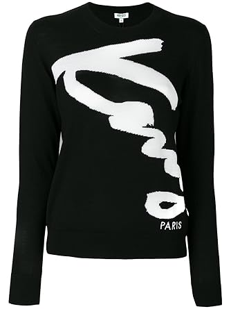 Kenzo Damen F762to55381099 Schwarz Wolle Sweater Amazon De Bekleidung Kenzo Damen F762to55381099 Schwarz Wolle Sweater Amazon De Bekleidung