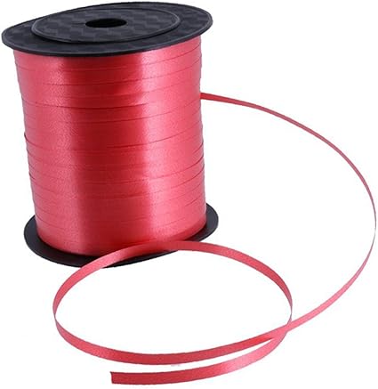 Hosaire Ballon Ruban Multicolore Ruban Attache Ballon Decoration Pour Mariage Fete Anniversaire 225m Rouge Amazon Fr Cuisine Maison