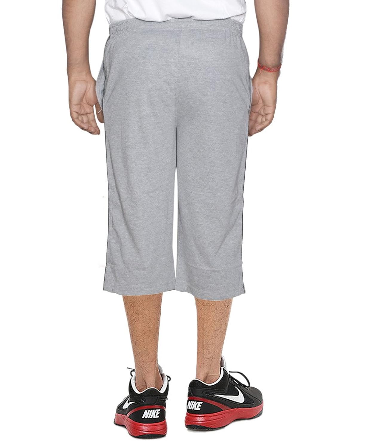 indiweaves men's regular fit nightwear/ capri