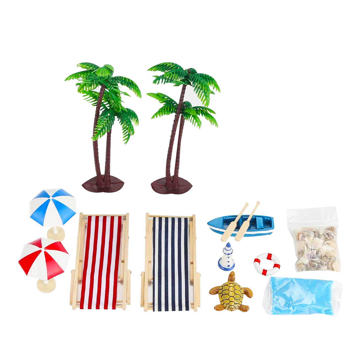 Wohnaccessoires Deko Adkwse Strand Mikrolandschaft Mit Lichtern