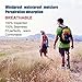 100% Waterproof Hiking Socks, [SGS Certified] RANDY SUN Unisex Ventilated Breathable Skiing Trekking Sock