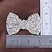 Stuffwholesale Bow Knot Shoes Clip High Heel Shoe Buckle Fabric Shoe Decoration (New style#5)