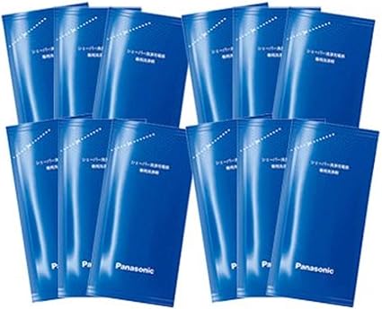 Amazon Com 4 Set Panasonic Shaver Cleaning Charger Dedicated Cleaning Agents 3 Pcs X 4 Set Es 4l03 4set Health Personal Care
