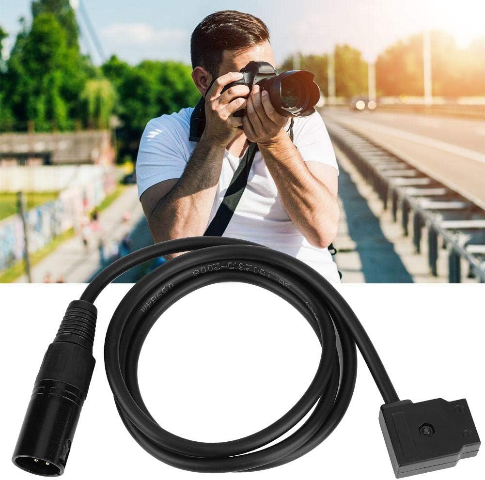 VBESTLIFE D-TAP 4Pin Male to Male Extension Adapter Cable for DSLR D-TAP female to XLR 4pin Elastic Cable 1M - Image 3