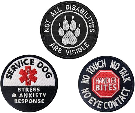 service dog velcro patches amazon