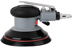 Valianto Air Random Orbital Sander 5" Dual Action Palm Sander, 2.5mm Eccentricity Pneumatic Sander Lightweight and Low Vibration With Speed regulation
