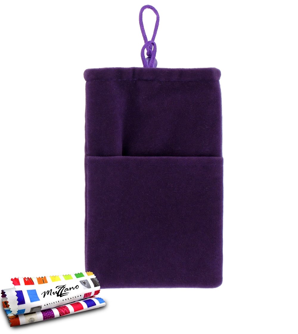 MUZZANO Original Cocoon Pouch for Huawei Ascend P1 - Purple