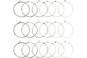 JYsun Electric Guitar Strings 3 Full Sets with Stainless Steel Core Nickel Alloy Wound Nickel-plated Bead Head Including E-1st B-2nd G-3rd D-4th A-5th E-6th