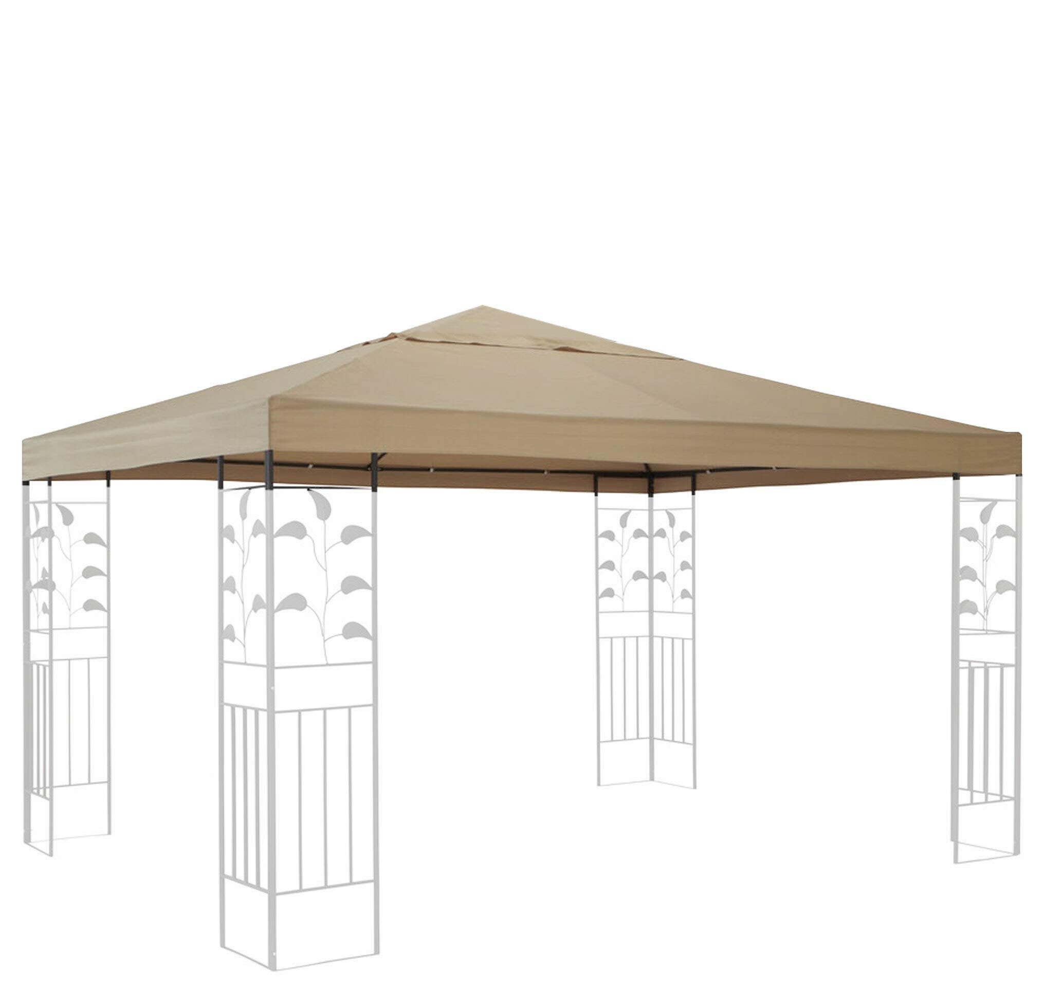 Quick-Star Replacement Canopy for Gazebo 3 x 3 m Sand Replacement Cover