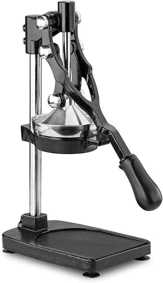 Stainless Steel Juicer Manual Hand Press Juicer Squeezer Citrus Lemon Orange Pomegranate Fruit Juice Extractor for Home Kitchen and Commercial Restaurant Cake Shop