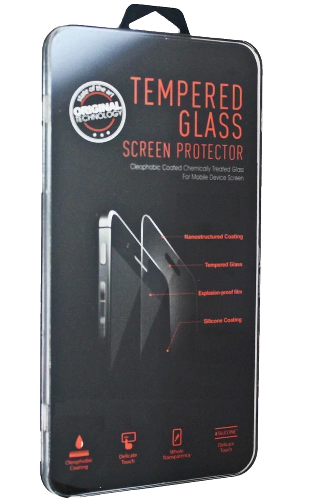 Original Technology iPhone 7 iPhone 7 Screen Protector, Tempered Glass, Anti-Scratch Ultra Clear