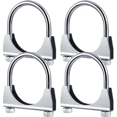 Universal Exhaust Pipe Clamp,Stainless Steel Hose Clamp Clamp Exhaust - View #10