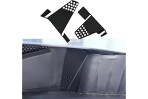 Maxzina Hood Water Barrier Compatible with 2022-2025 Ford Maverick Hood Water Drain Grille Front Trunk Water Channel Debris Filter Anti Clogging Grid 2PCS for 2024 Maverick Accessories