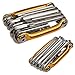 SPECTR Bike Repair 11 in 1 Function Tool Kit, Gold