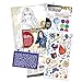 Make It Real - Disney Descendants Watercolor Small. Disney Inspired Water Coloring Book for Girls. Includes Evie Watercolor Sketchbook, Paint Brushes, Watercolor Paints, Stencils, Stickers, and More