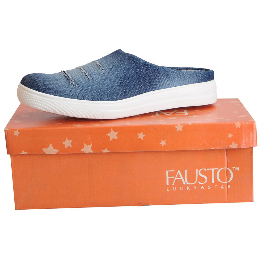 fausto women's canvas slip on shoes