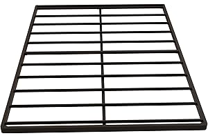Maenizi Box Spring 2 Inch Low Profile, Heavy Duty Metal Box Spring Bed Base Bunkie Board, Mattress Foundation, Easy Assembly, Noise Free, Black