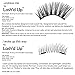 Lash'd Up Dramatic Magnetic Eyelashes Full Eyes Premium Grade Silk Bold Glam [No Glue] Child Cancer Partner Better Than 3 Magnets Reusable False Lashes | Undress me