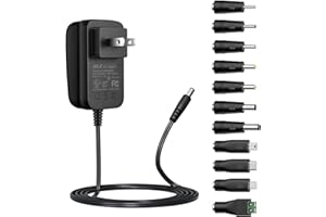 Security-01 5V 3A DC Power Supply Adapter,AC 100V-240V to DC 5 Volt 3Amp Power Cord for Security Camera,Baby Monitor,Raspberr