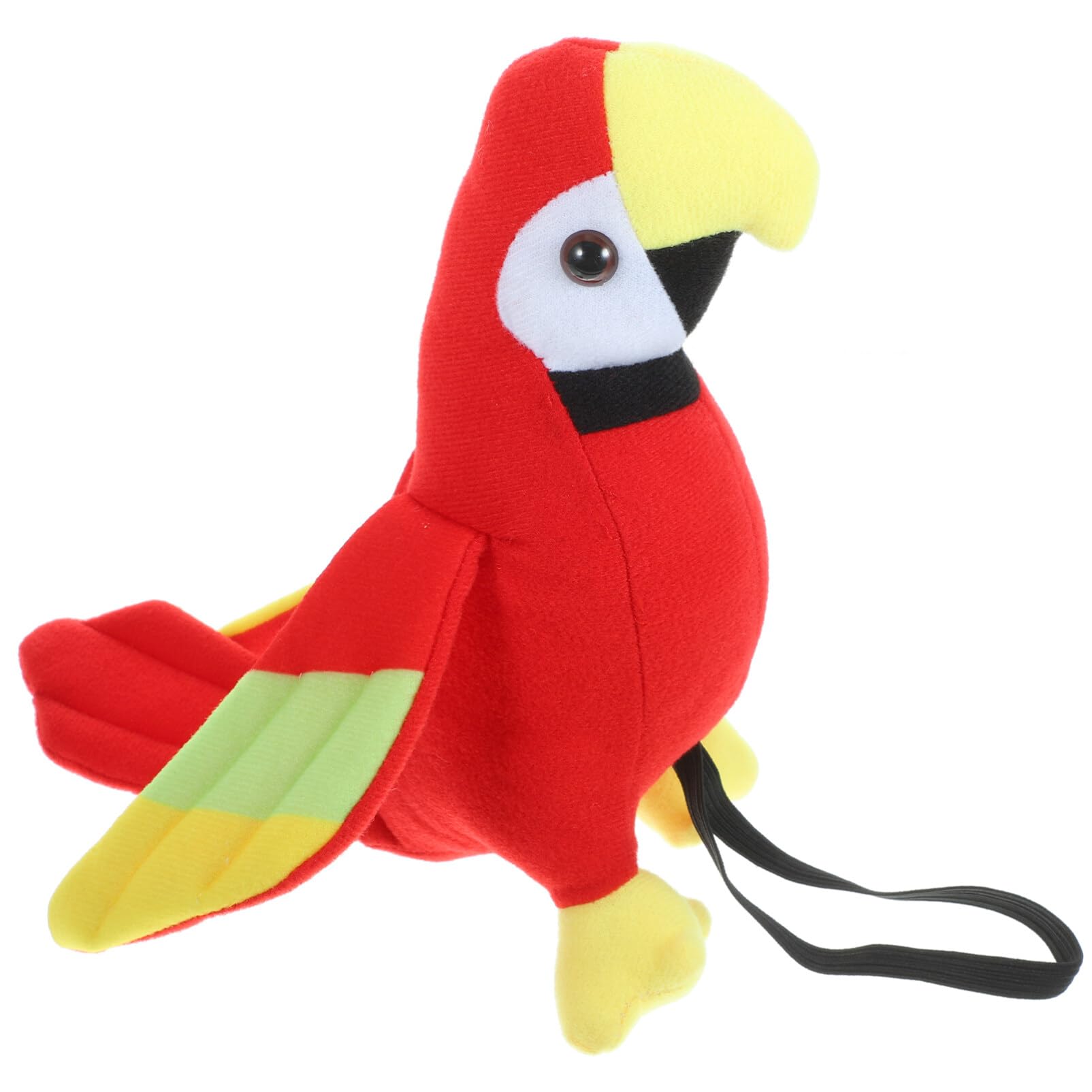 TOYANDONA Stuffed Parrot on Shoulder Stuffed Parrot on Shoulder Kids Pirate Costume Accessory for Kids Parrot Stuffed Animal Pirate Parrot Halloween Costume Prop
