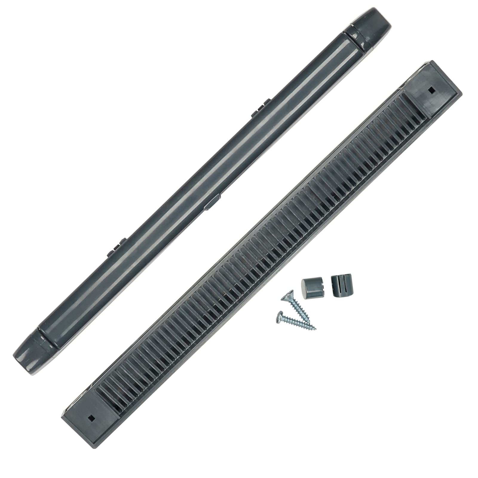 Window 5X Trickle Slot Vent 407mm Charcoal for uPVC Double Glazing & Timber Windows Reduces Condensation, Damp & Steam in Windows Fully Adjustable (5 Pack)