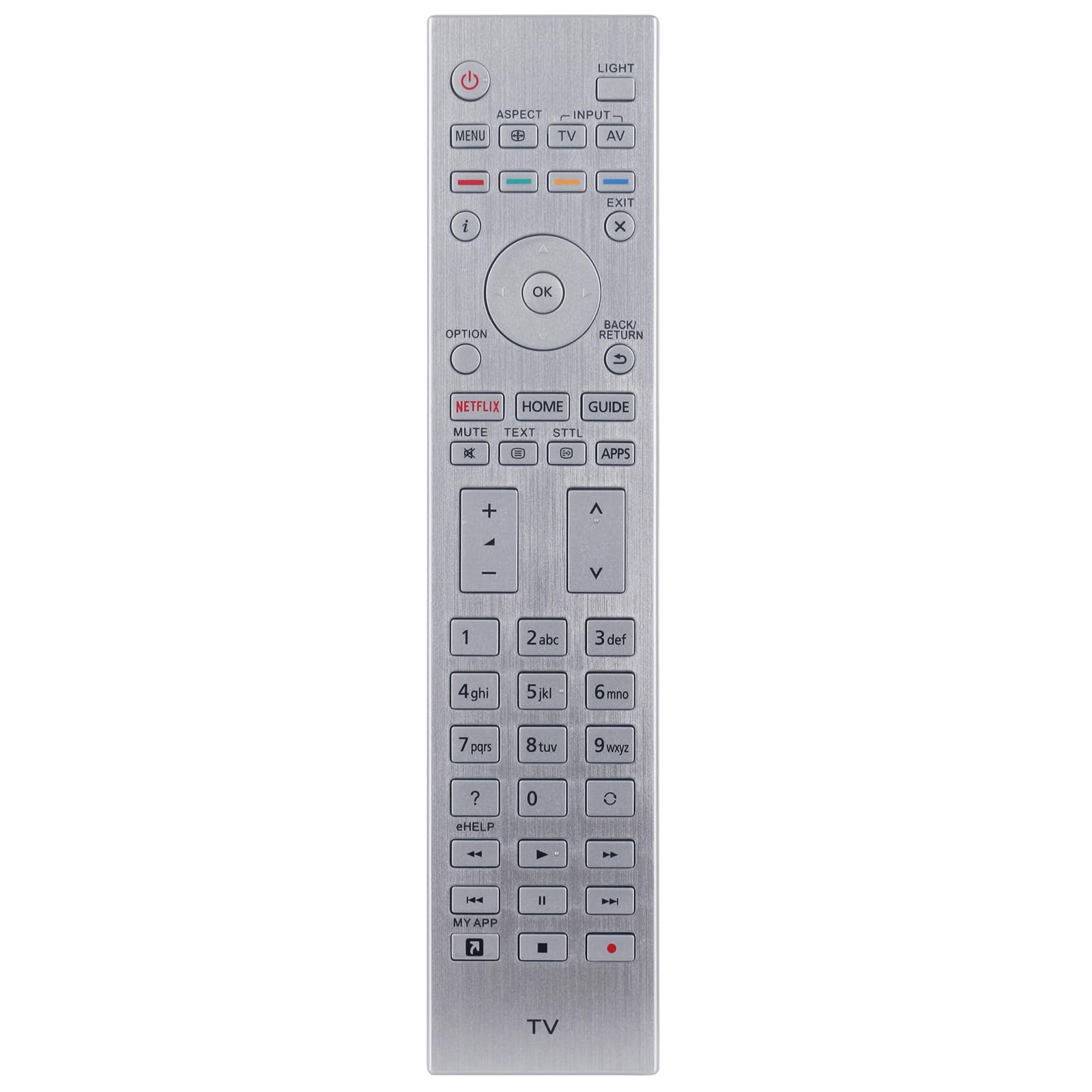 AULCMEET Replacement Remote Control N2QAYA000144 Fit for Panasonic LED TV TX-58EXN788 TX-58EXT786 TX-58EXX789 TX-65EXF787 TX-65EXN788 TX-65EXT786 TX-65EXX789 TX-65EZ1000E TX-65EZ1002B TX-65EZ950E