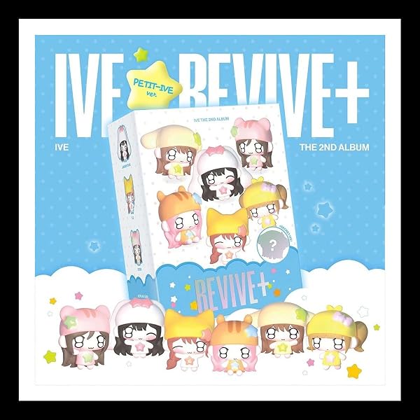 PETIT-IVE Ver.) IVE REVIVE+ The 2nd Album / QR+Key Ring+Sticker+