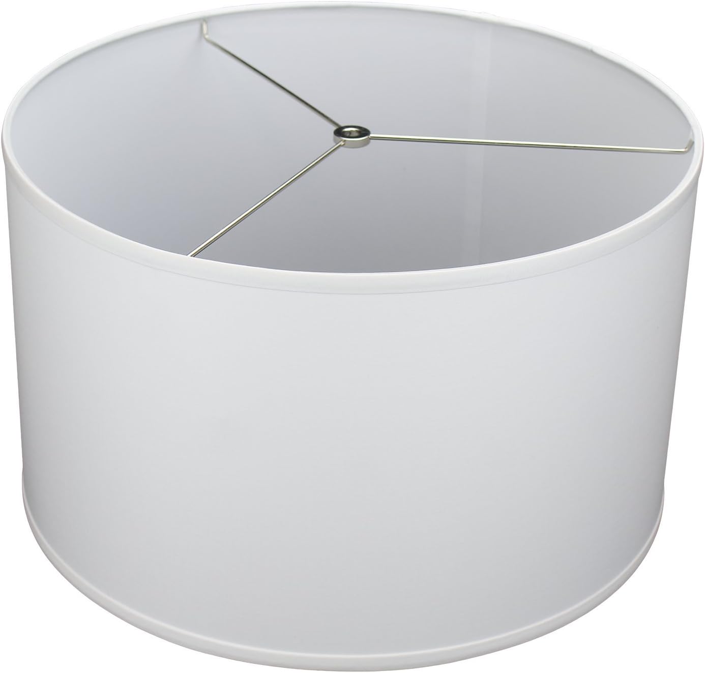 white cylinder lamp shade