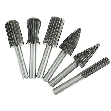 6 Holz Holz Bohrer Set Hss Fräser Dremel Hartmetall Hss Micro Bohrer