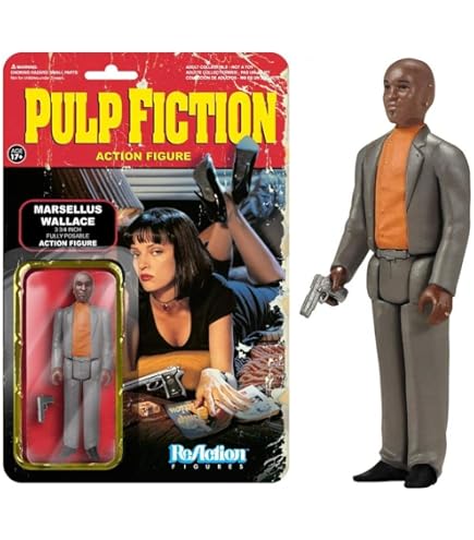 Amazon.com: Pulp Fiction: Reaction Action Figure - Vincent