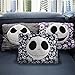 Pillow Pets Black Jack Skellington Nightmare Before Christmas - Stuffed Plush Toy for Sleep, Play, Travel, and Comfort - Great for Boys and Girls of All Ages - Soft and Washable
