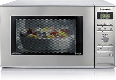 Panasonic NN-GD37HSBPQ Inverter Microwave Oven 1000W 23L Grill