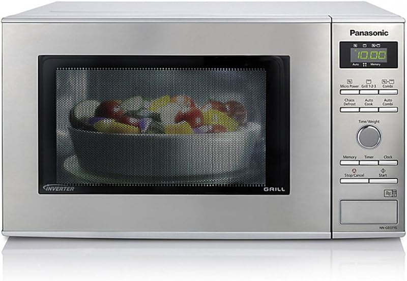 Panasonic NN-GD37HSBPQ Inverter Microwave Oven 1000W 23L Grill