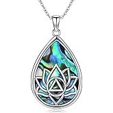 KoyeKei Sobriety Gifts for Women 925 Sterling Silver AA/Na Necklace Healing Recovery Pendant Spiritual Jewelry Sobriety Gifts