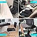 L'ALYSSE Memory Foam Seat Cushion Designed for More Comfort! Premium Coccyx Sciatica Orthopedic, for Tailbone and Lower Back Pain (black)