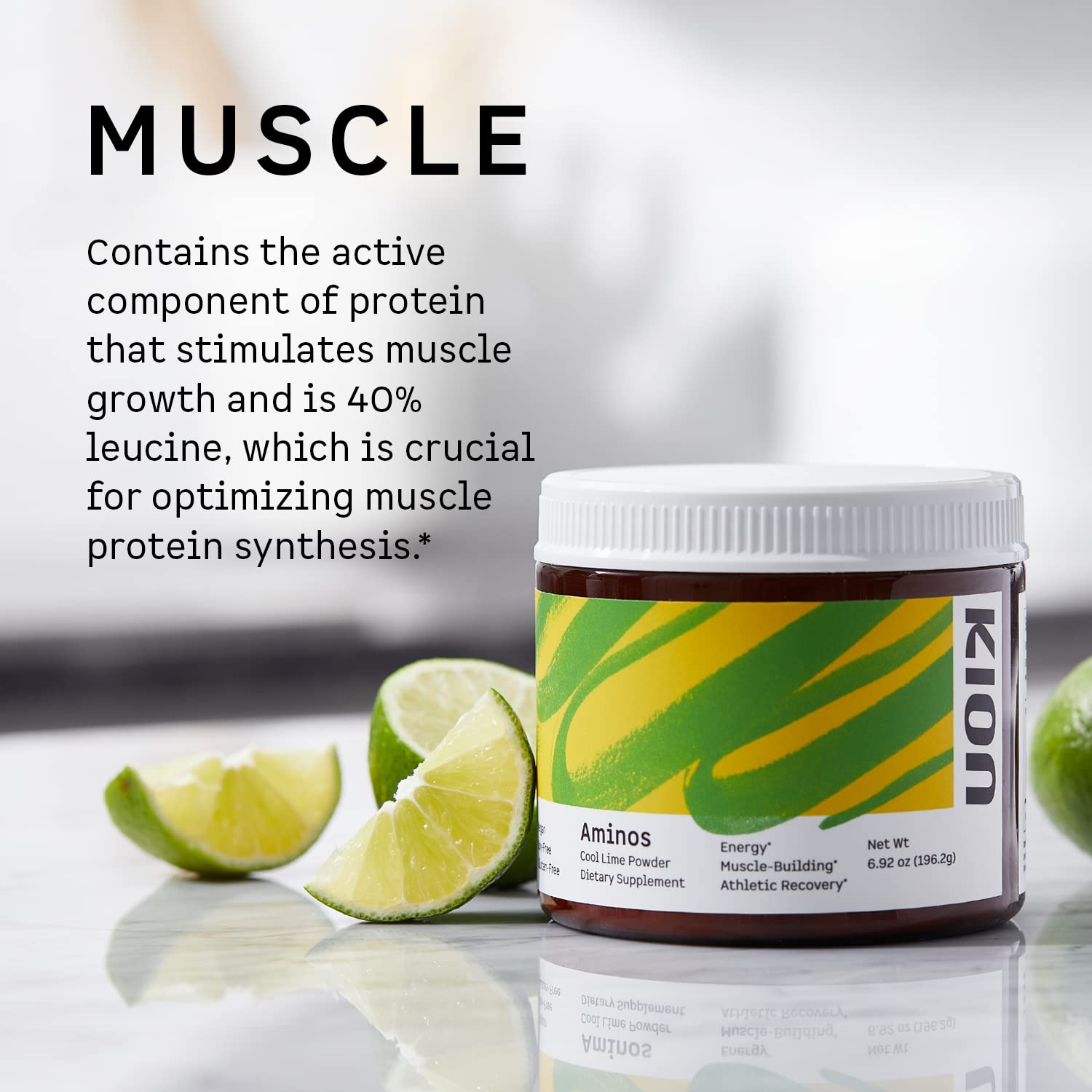Kion Aminos Essential Amino Acids Powder - Amino Acid Nutritional Supplements, Aminos Powder, Essential Amino Energy No Caffeine, EAAs Amino Acids Powder, BCAA EAA - 30 Servings, Mango