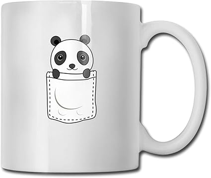 Amazon Co Jp マグカップ 可愛いパンダ 寝ます 陶磁器 耐熱 大容量 おしゃれ コーヒーマグカップ かわいい 330ml 紅茶 飲み物 牛乳用 きれい デザイン 家 オフィス使用 ホーム キッチン