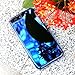 FLOVEME iPhone 8 Plus / 7 Plus Case, Luxury Slim Fit Gradual Colorful Gradient Change Color Ultra Thin Light Bumper Clear for Apple iPhone 7/8 Plus Case Hard Back Cover Holder, Transparent Blue