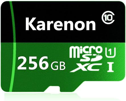 Amazon Com Karenon 256gb Micro Sd Sdxc Memory Card High Speed