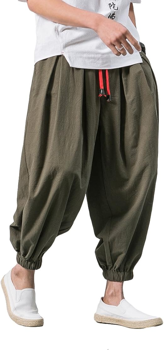 baggy jogging bottoms